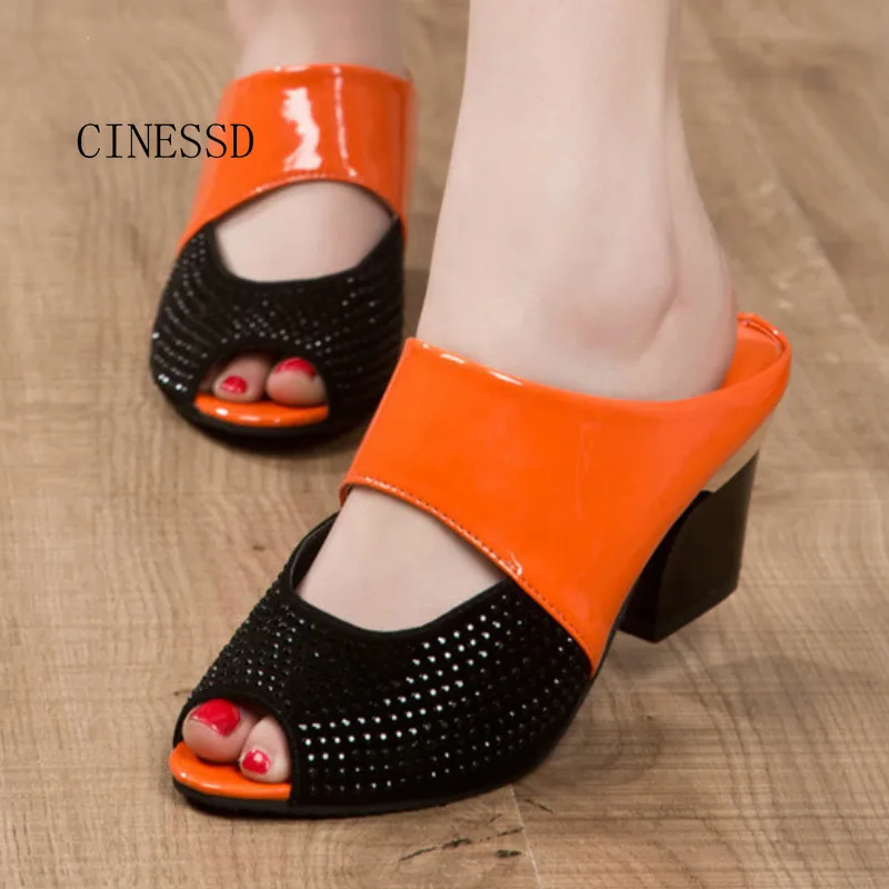 2019 г. Летние шлепанцы женская обувь модные вьетнамки на не сужающемся книзу