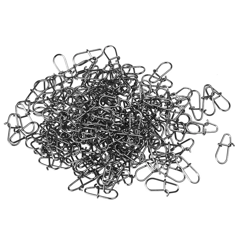 50 шт./пакет Нержавеющая сталь крюк быстрая защелка Замковая оснастки