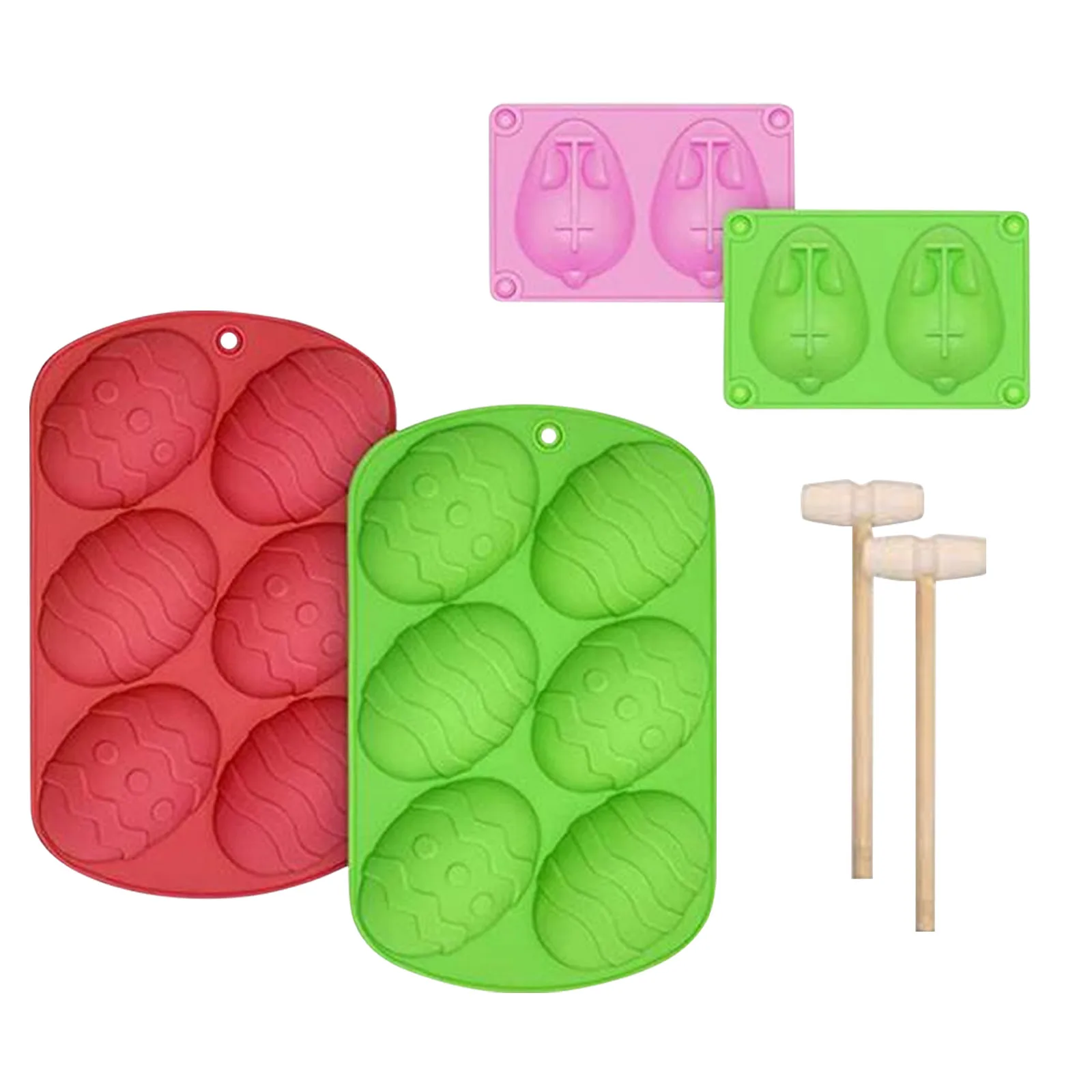

Easter Chocolate Mold Silicone Mold DIY Dinosaur Eggs Cake Baking Mould Cooking Accessories Kitchen Baking Tools patisserie tort