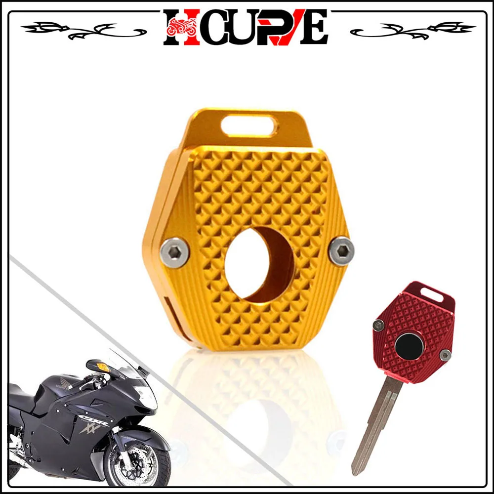 

For Honda VTR1000 VFR800 CB600 CB900 CBR1100XX CB1300 Motorcycle Keychain Key Case Bag Key Protector Cover Skin Decoration