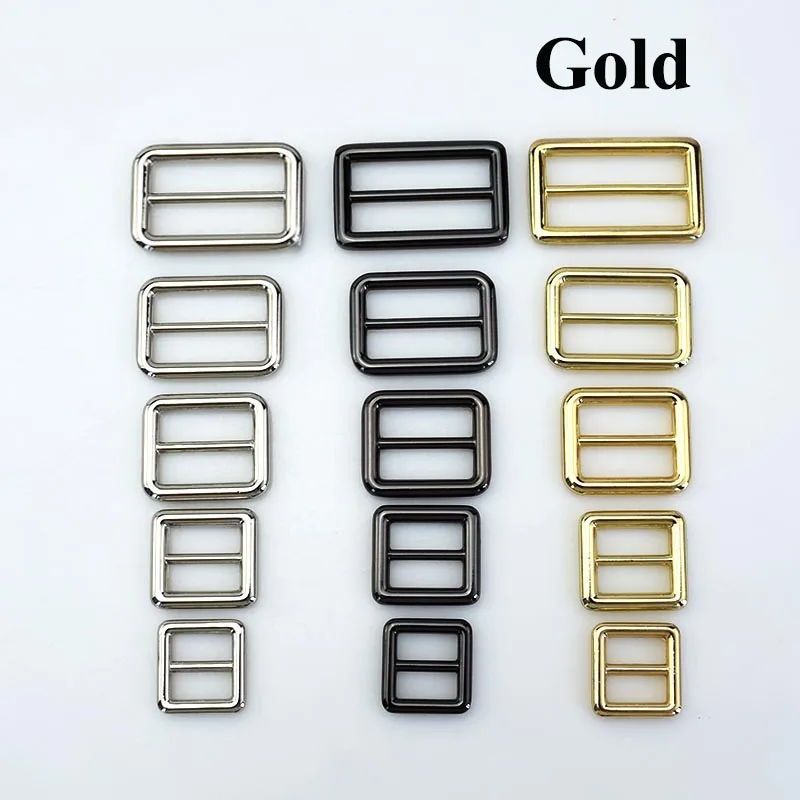 AP083-gold 4 шт. Meetee 15-38 мм металлическое уплотнительное d-образное кольцо с пряжкой застежка веб-ремень рюкзак сумки кошелек обувь, одежда для шитья воротник Сделай Сам кожаное ремесло - Цвет: AP083-gold
