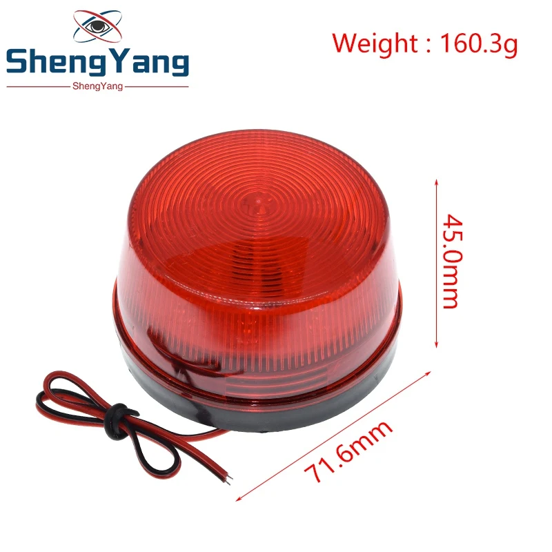 Шэньян SL-79 DC12V Led Предупреждение светильник сигнал светофора стробоскопический s