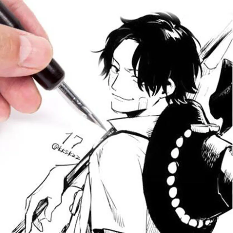 Caricature Pen Dipping Fountain Pens Drawing Line G/d/whistle/round Point Single Art Hand Painting Fountain Pen