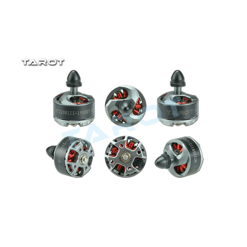 Самозапирающийся колпачок Таро MT2208III 1500KV бесщеточный мотор CW CCW с 7 дюймовым 3