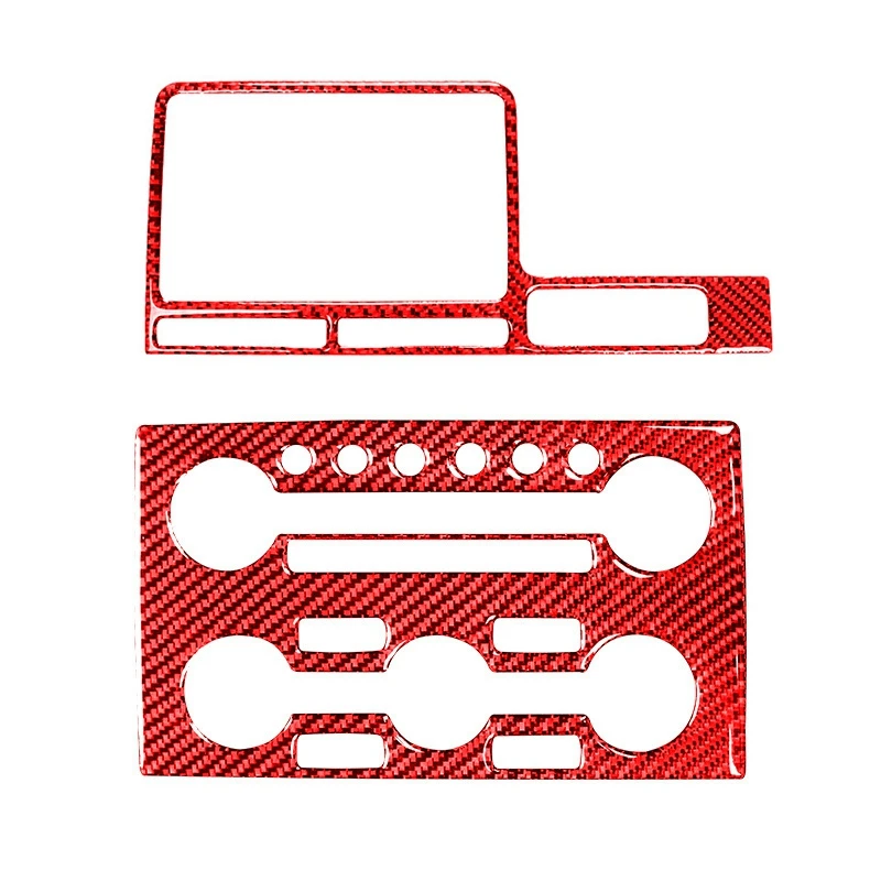 

Для Nissan GTR R35 2009-2015 углеродного волокна радио Управление наклейка на консоль навигации объемный чехол для обрезки