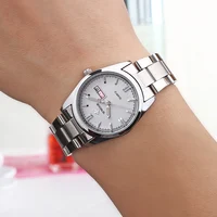 Женские кварцевые часы WWOOR, серебристые водонепроницаемые часы с автоматической датой, наручные часы, 2021