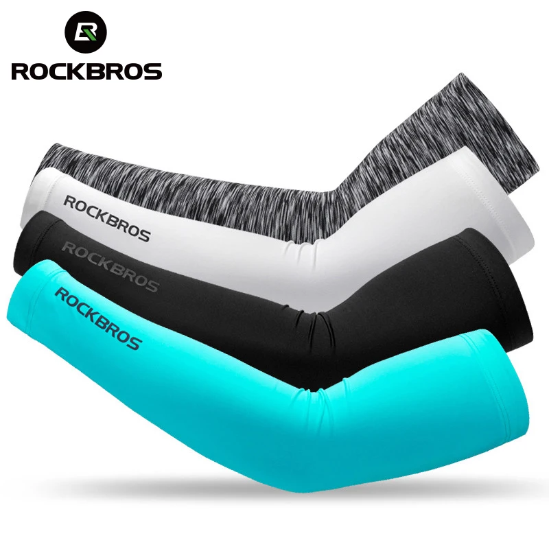 ROCKBROS рукав для рук охлаждающая ткань бега кемпинга баскетбола велоспорта летняя