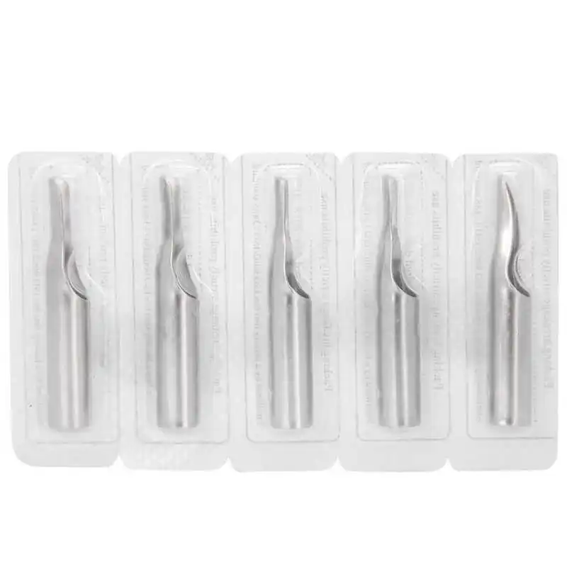 Набор наконечников для татуировок из нержавеющей стали 20 шт. наконечники 5 футов/7