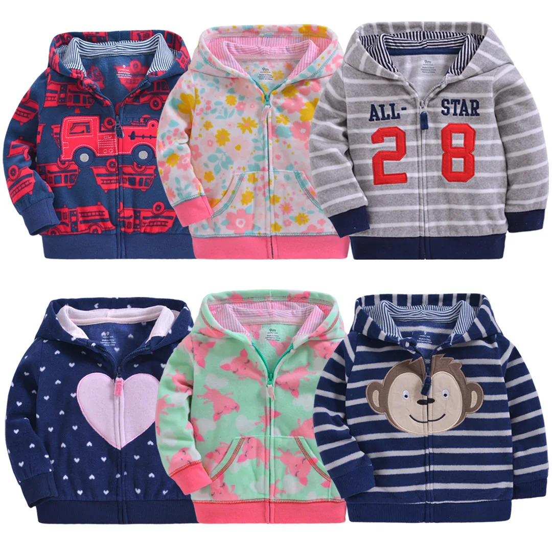 Куртка для новорожденных 0 3 лет маленьких мальчиков и девочек бархатная шапочка