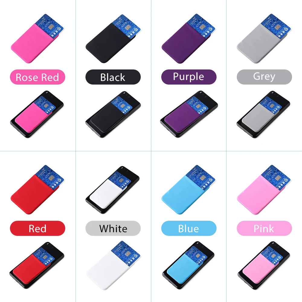 1 шт. держатель для карт iphone смартфона Эластичный клей сотового телефона