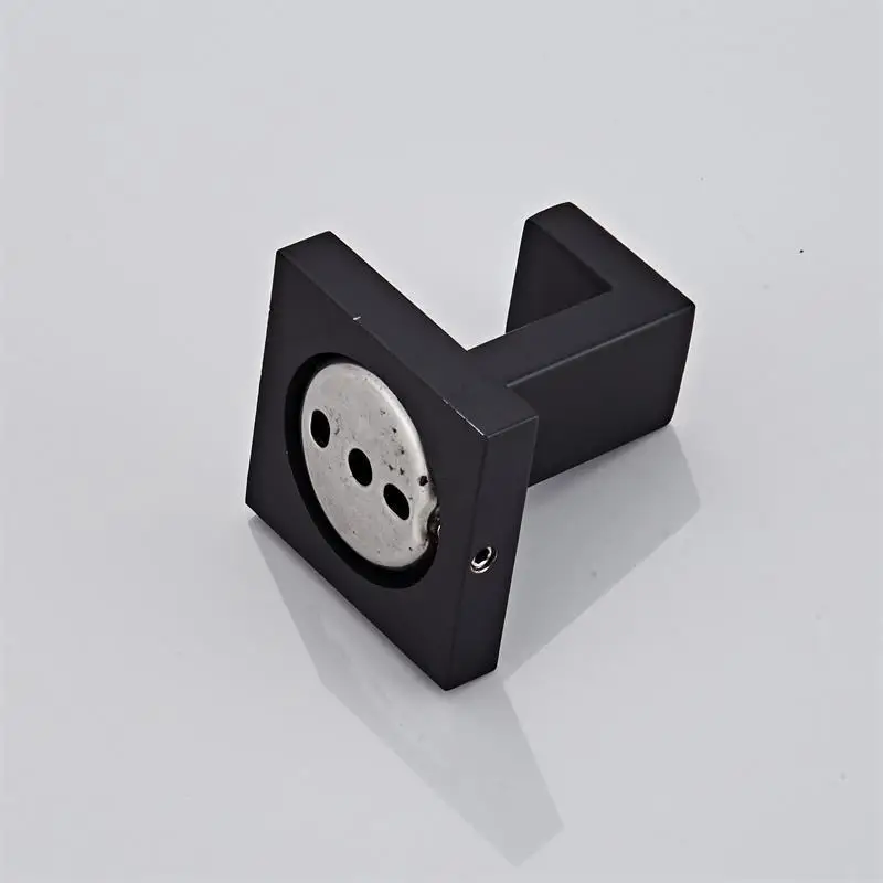 

Black Space Aluminum Clothes Storage Hooks Are Suitable For Bbedroom, Bathroom And Kitchen Accessories