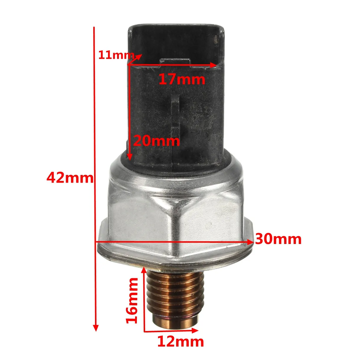 

Oil Fuel Rail Pressure Sensor Regulator For Citroen FOR Peugeot Focus #55PP06-03 9658227880