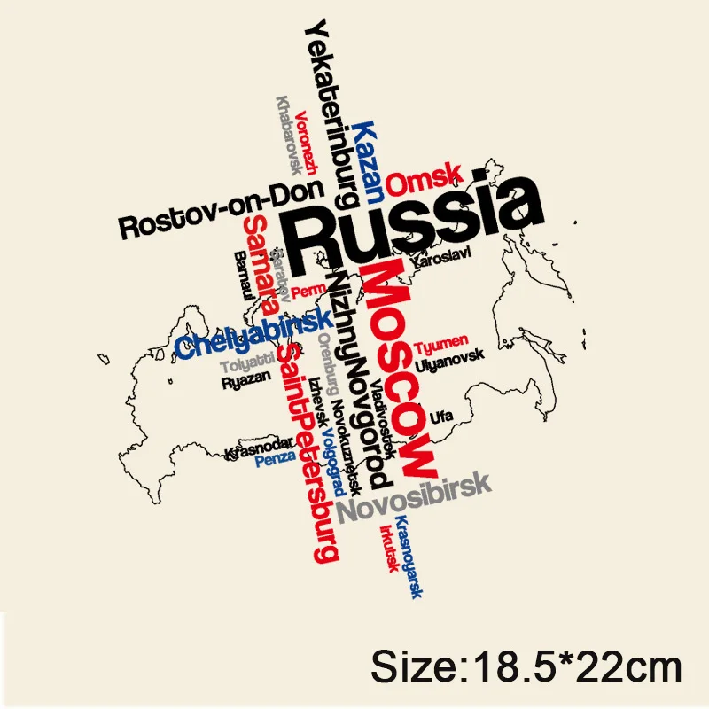 22X18.5CM Модные нашивки в виде надписей Горячая теплопередача ткань с принтом стикер DIY термоклейкие для одежды сумка обувь логотип личного брэнда - Цвет: 22X18.5CM