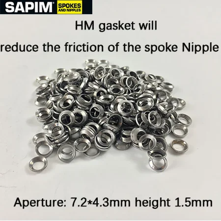 Sapim Nipple Internal Spherical Spoke Gasket Washer Antisolta The Deflection Increase Strength Nozzle Group Wheel |