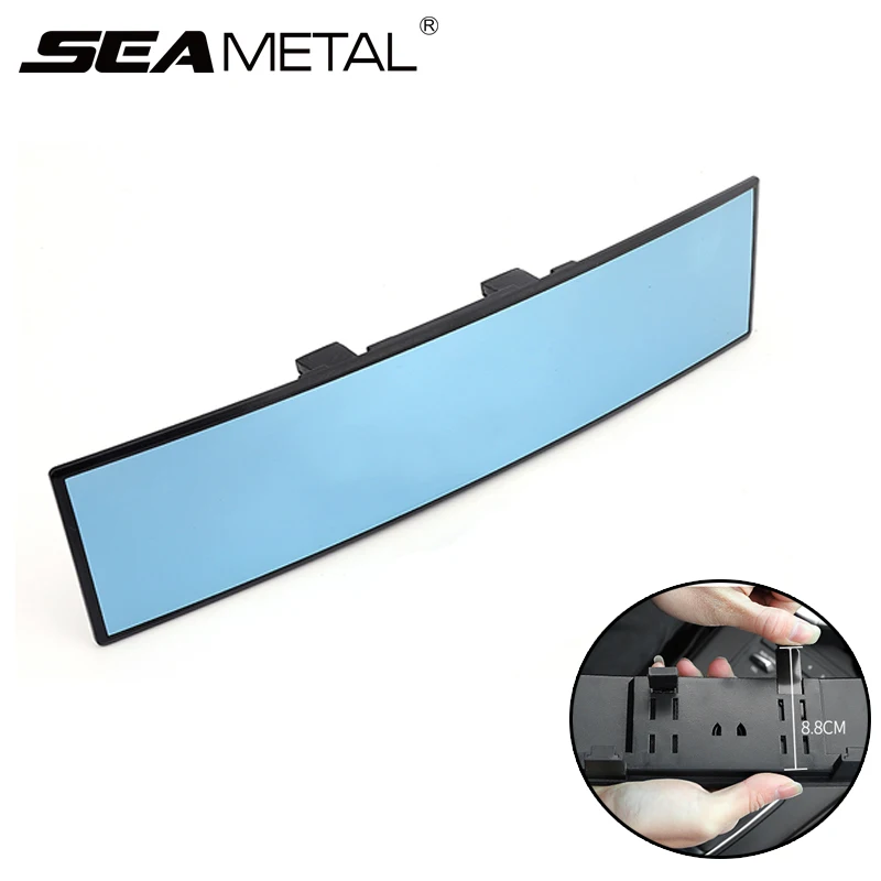 Зеркало заднего вида для салона автомобиля антибликовое синее зеркало хода