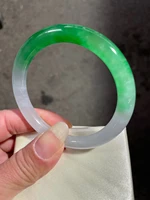 hot selling natural burmese jadeite bracelet green jade jewelry exquisite perfect hand decoration accessories crafts bangles