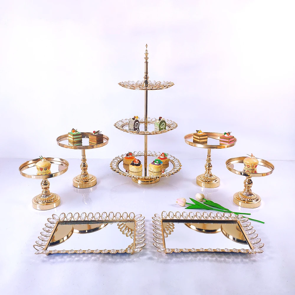 6-10 шт. стеллаж для торта с кристаллами | Дом и сад