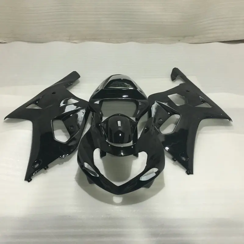 Набор обтекателей мотоцикла для GSXR600 750 01 02 03 GSXR 600 GSXR750 K1 2001 2002 2003 Матовый Черный ABS