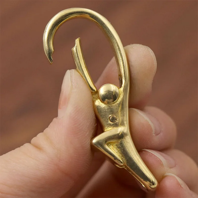 Уплотнительное кольцо твердая латунь крючки для ключей мужской ремень