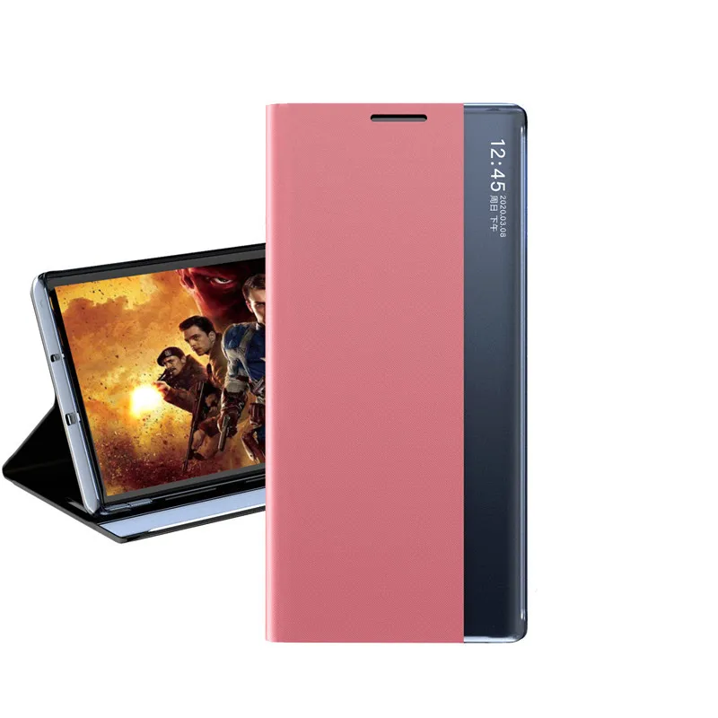 

Flip Cover All-Inclusive Anti-Drop Smart Dormant Mirror Phone Case Leather For Xiaomi A92020 Flip-Free Answering