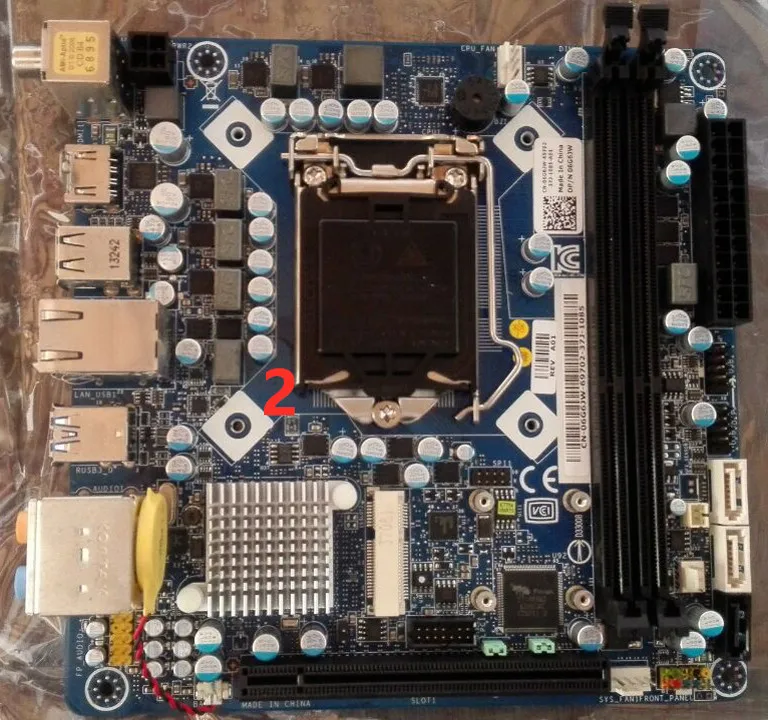 X51R1 материнской платы ITX H61 1155 SATA3 06G6JW 0PGRP5|Запасные части| |