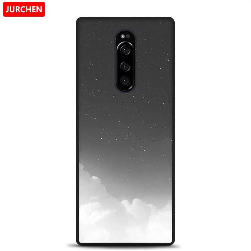 11 Чехол jurchen для sony Xperia 1, чехол для Xperia One, милый мультяшный Мягкий силиконовый чехол из ТПУ для sony Xperia1 sony 1, чехол - Цвет: 11