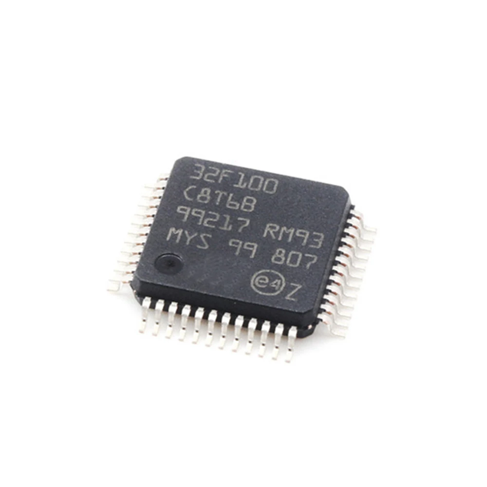 

2 шт., 32-битный микроконтроллер STM32F100C8T6B QFP48 32F100C8T6B QFP