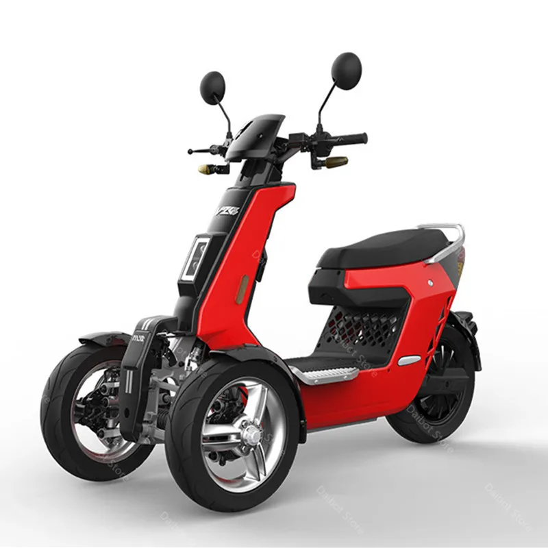 Мощный электрический велосипед трехколесный 2000 Вт 72 в портативный мобильный