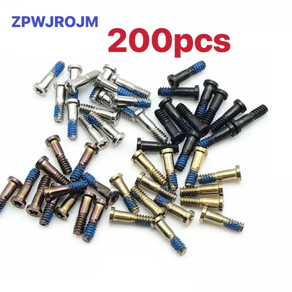 Винт для задней крышки iPhone 6S 6 Plus 200 шт./лот Новый нижний соединитель док-станции