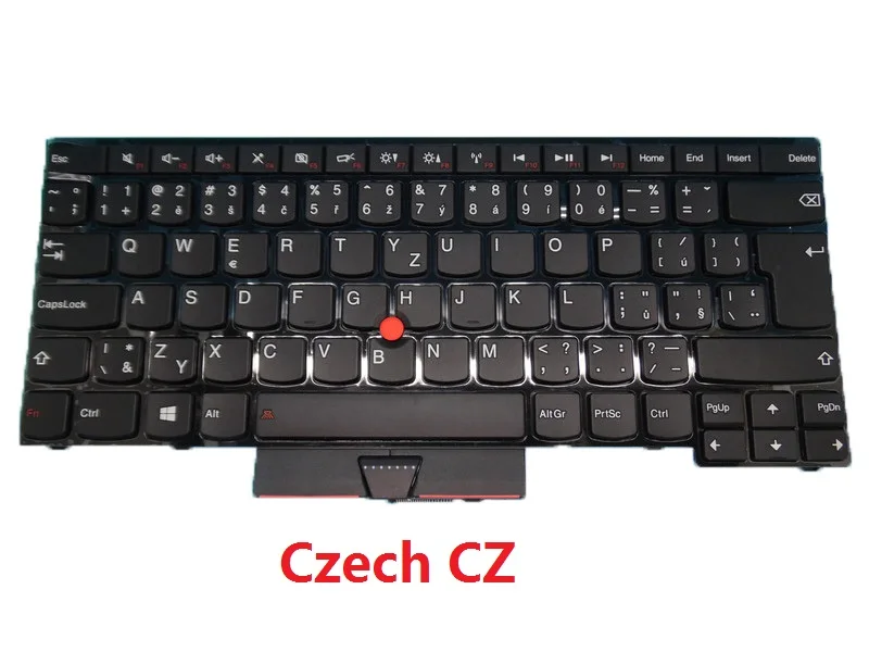 

Laptop Keyboard For Lenovo For ThinkPad E430 E430C E430S E330 S430 E335 E435 E445 L330 T430U Slovenian SL SV Spain SP Czech CZ
