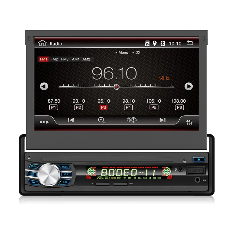 Автомобильный мультимедийный плеер универсальная стерео магнитола на Android 10 0