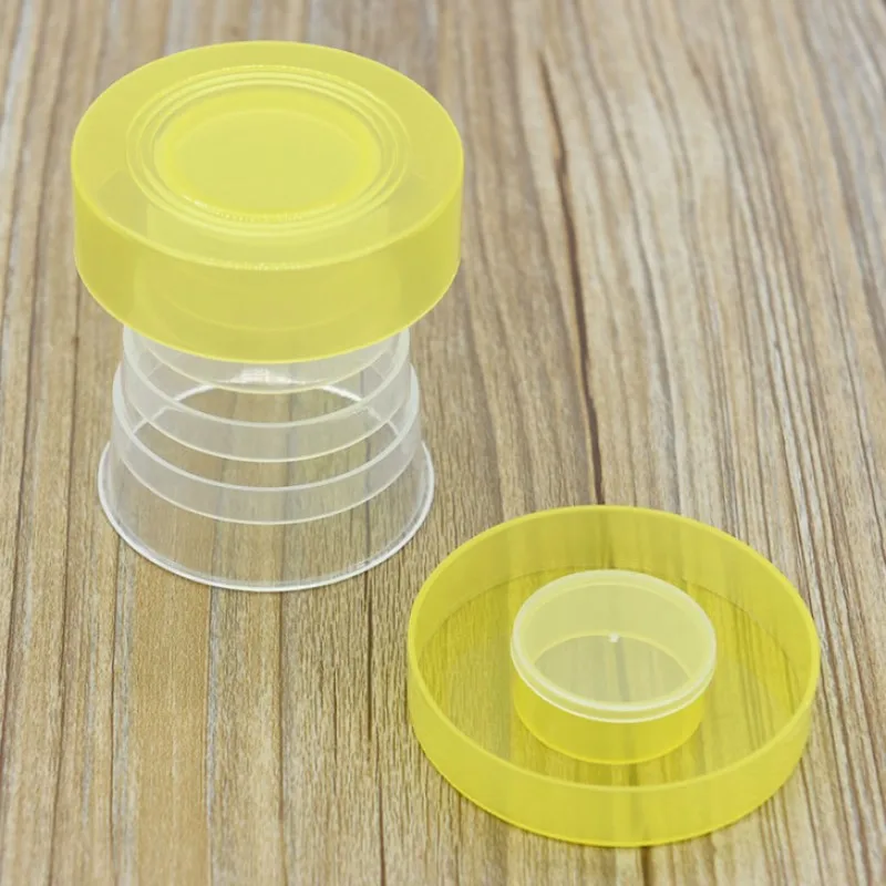 1pcs portable folding cup plastic telescopic outdoor travel water bottle random color | Спорт и развлечения