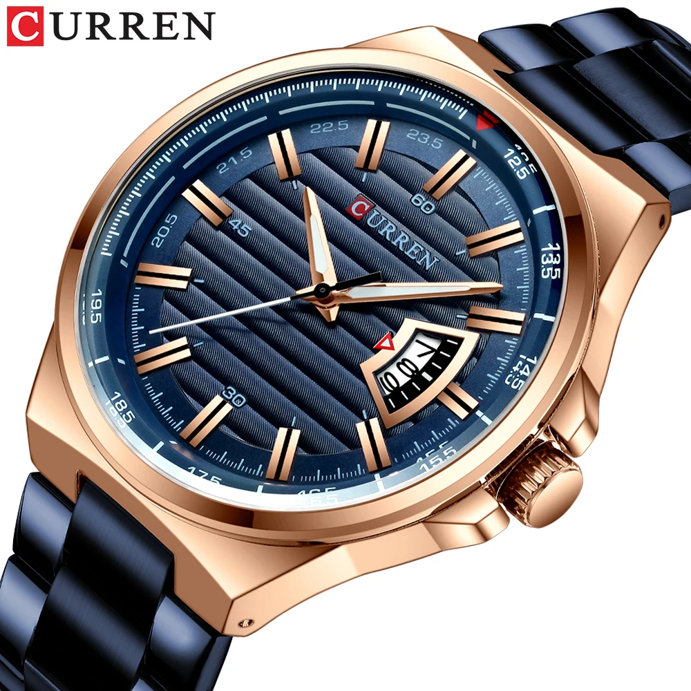 

CURREN Fashion Men Watches Top Brand Luxury Business Watch For Men Casual Waterproof Calendar Quartz Wrist Watch Reloj Hombre