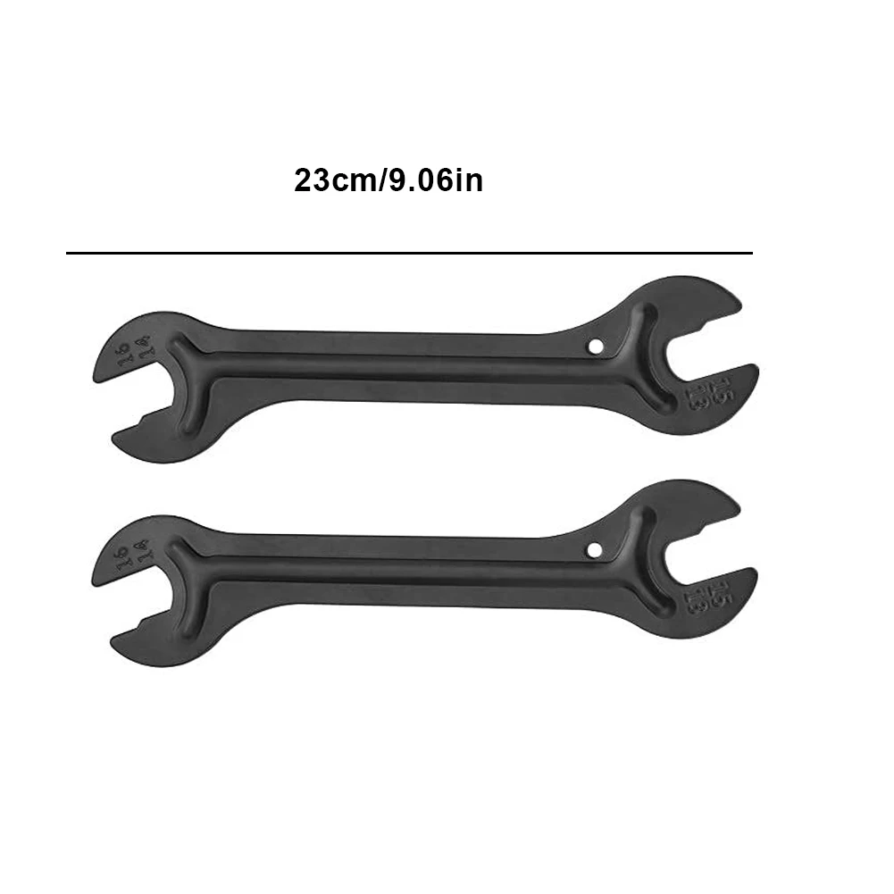 

2PCS Bicycle Repair Tool Carbon Steel Portable Bike Head Open End Axle Hub Cone Wrench Bicycle Repair Spanner Cycling Accesories