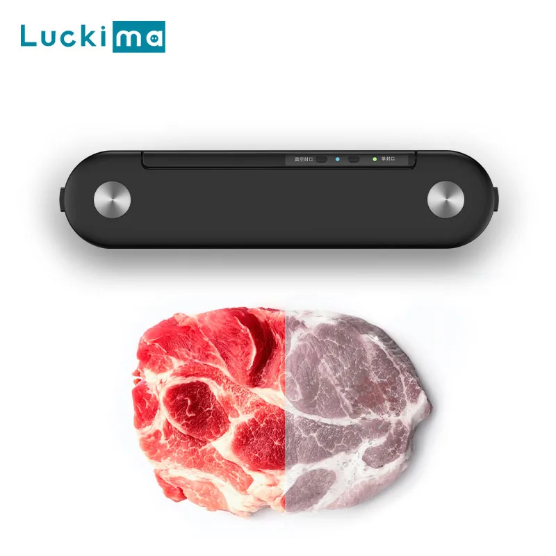 Домашний автоматический вакуумный упаковщик для пищевых продуктов мяса овощей