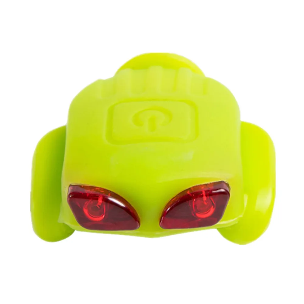 Передний силиконовый светодиодный фонарь для велосипеда передний и задний