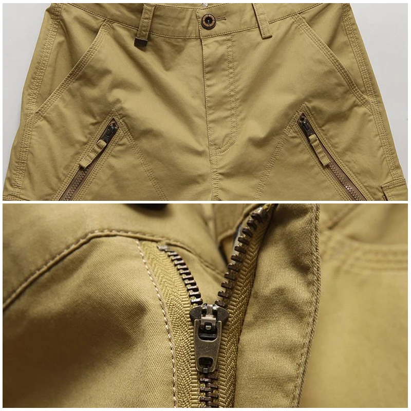 Шорты карго мужские тактические летние спортивные штаны в стиле милитари для
