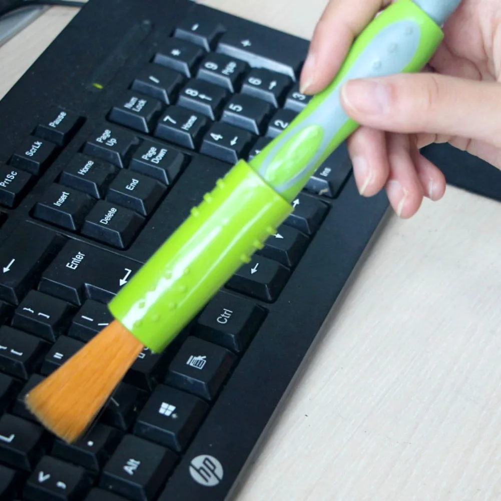 Многофункциональная щетка 2 в 1 для чистки компьютера пылеочиститель клавиатуры