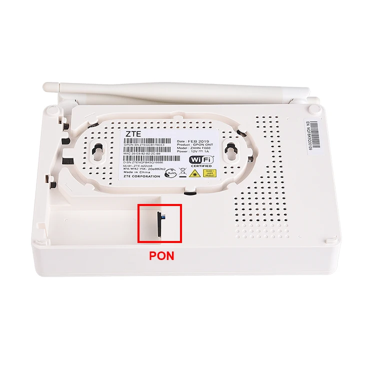 Оптоволоконный Новый ONU F660 V8.0 1GE + 3FE Wifi gpon ont rf сетевой модем голосовой wifi