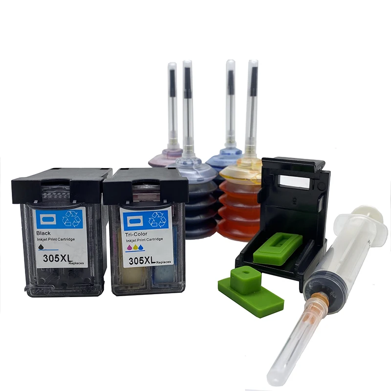 

vilaxh 60XL Refillable Ink Cartridge Replacement for Hp 60 Xl Deskjet C4635 C4640 C4650 C4680 C4740 C4750 C4780 C4795 D2530