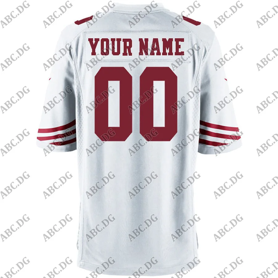 

Men Women Kid Youth San Francisco Customized Game White Jersey Any Name Any Number