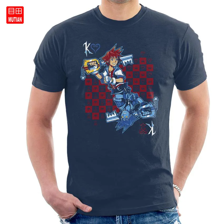 Футболка Kingdom Hearts Sora and Anti Sora|Мужские футболки| |