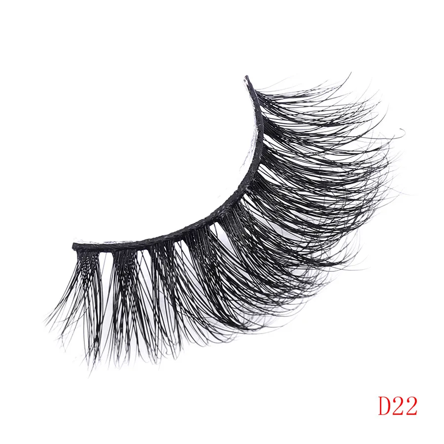 

WOWANGEL Mink Lashes 10Pairs 3D Mink Eyelashes 100% Cruelty free Handmade Reusable Natural Eyelashes Popular False Lashes Makeup