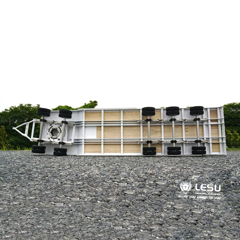 Металлический прицеп для грузовика LESU TAMIYA 1/14 RC|Радиоуправляемые грузовики| |