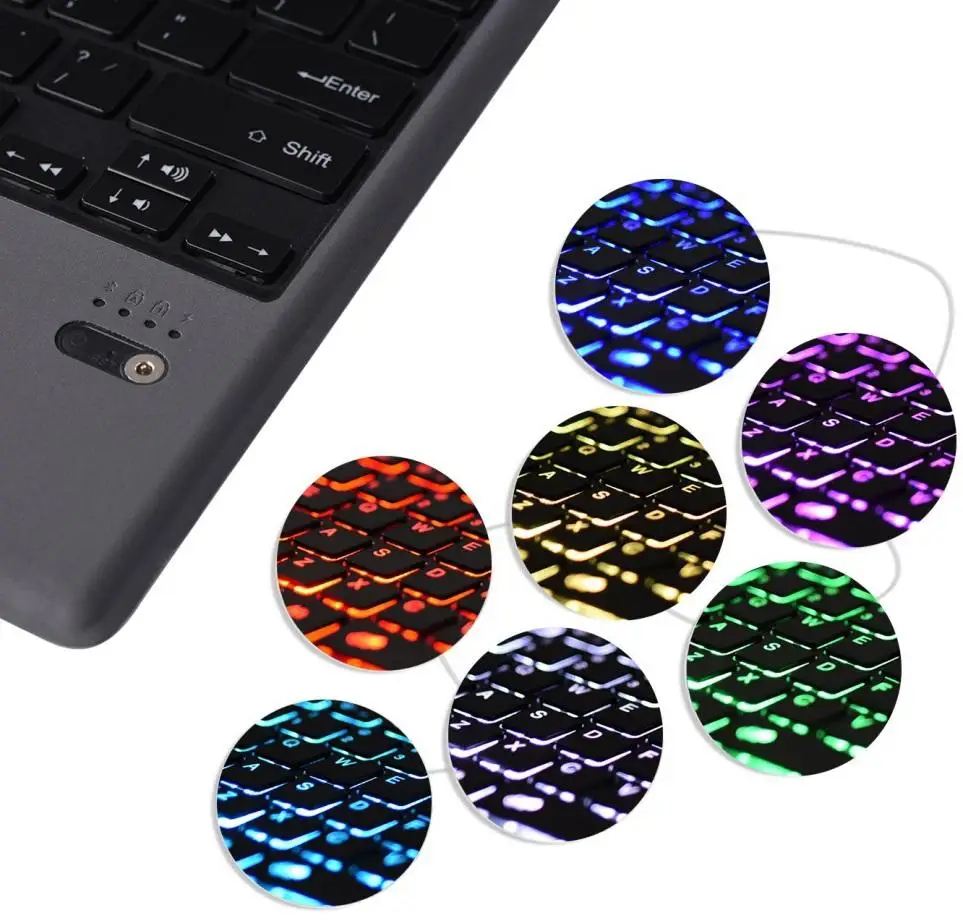 

Ultra-thin keys Tablet Bluetooth Wireless Magnetic ErgonoUltra-thin keys mic Keyboard for Microsoft Surface pro3/4/5