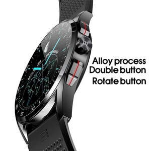 2021business mens watch smart watch fitness tracker bluetooth call ip68 waterproof smartwatch for ios android pk huawei gt2 pro free global shipping