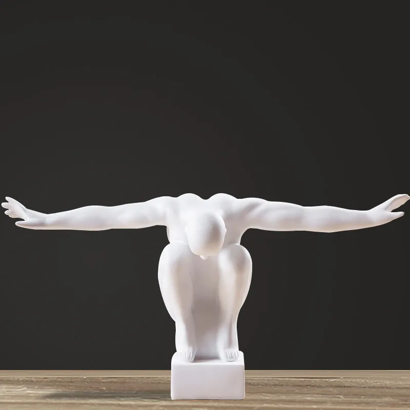 Современная фигурка статуэтка абстрактного искусства скульптура свободы