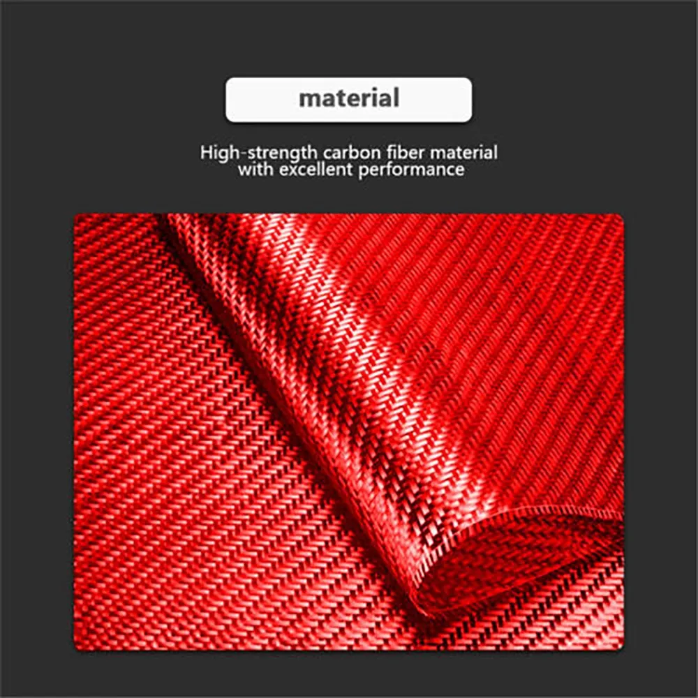 

Car Headlight Eyebow Cover Carbon Fiber Decor For Nissan 350Z 2003-09 Protect Red Sticker