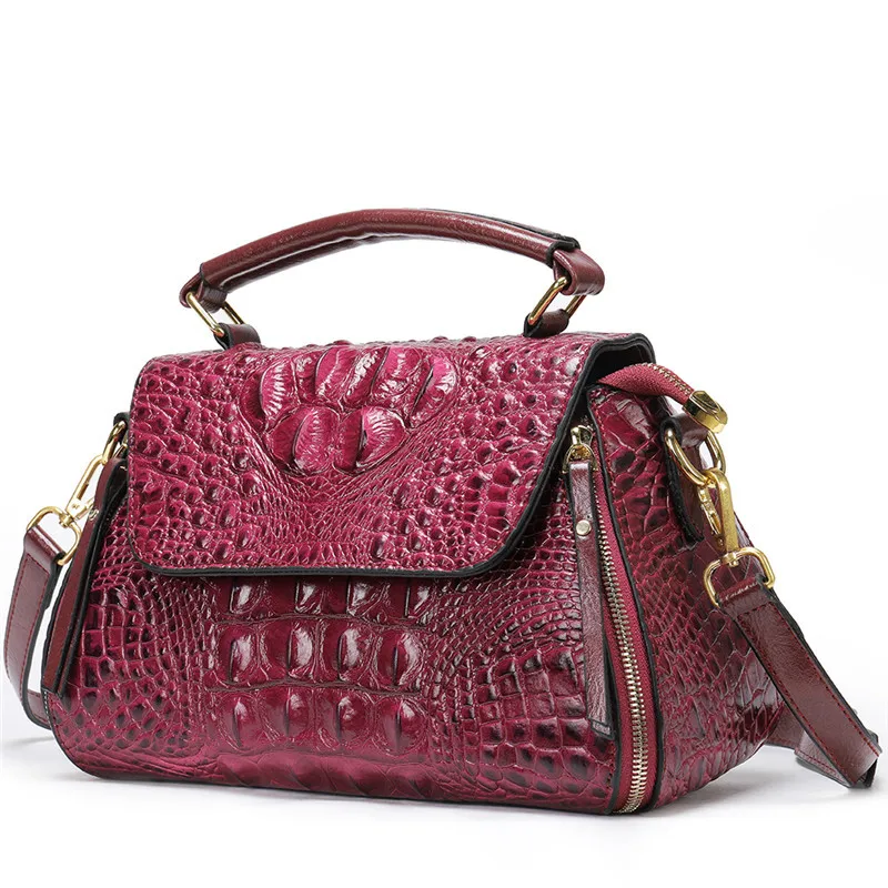 

High Quality Flap Bag Women's Bag Crocodile Women Mini Handbags Crossbody Bags For Women Fashion Shoulder Strap Messenger Bag