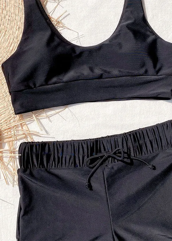 

40# Bikinis Swimsuit Separate Swimwear Women Sexy Bikini Set Summer Bathing Suits Solid Beach Wear Thong Bandeau